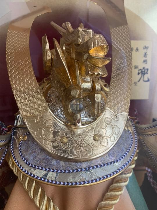 着用型　兜　子供の日　カブト　五月人形