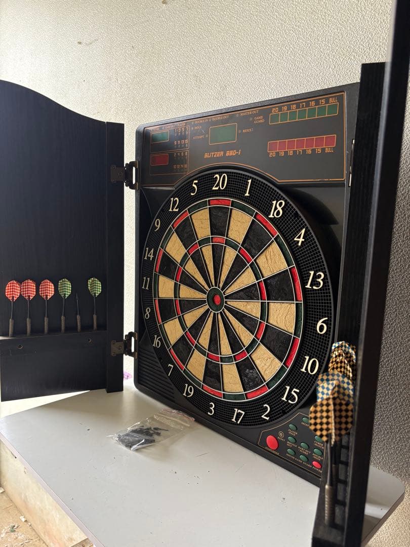 電子ダーツ ボードセット ダーツ6本付き