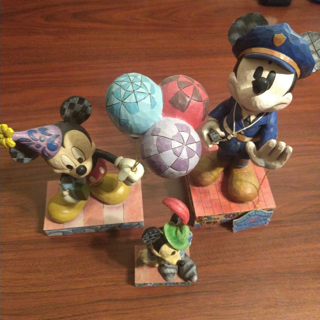 エネスコ ジムショア ショーケース ミッキー のセット ディズニー