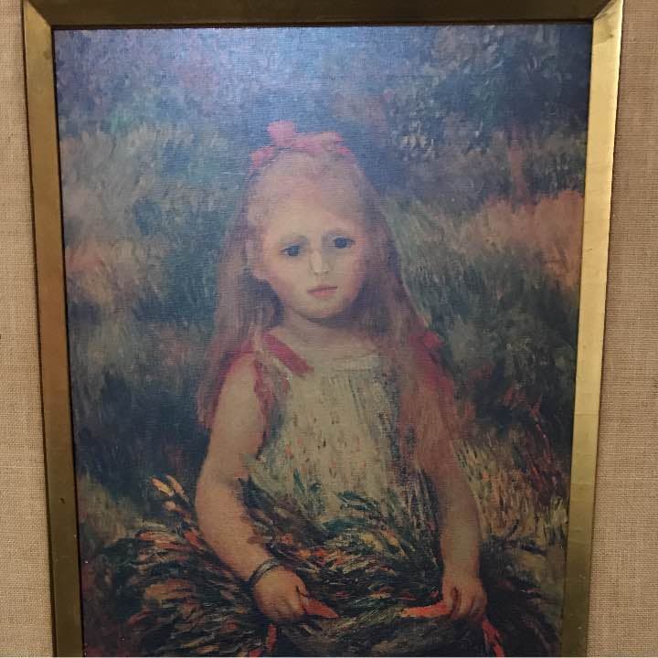 海外絵画 ルノアール　レプリカ 額入り