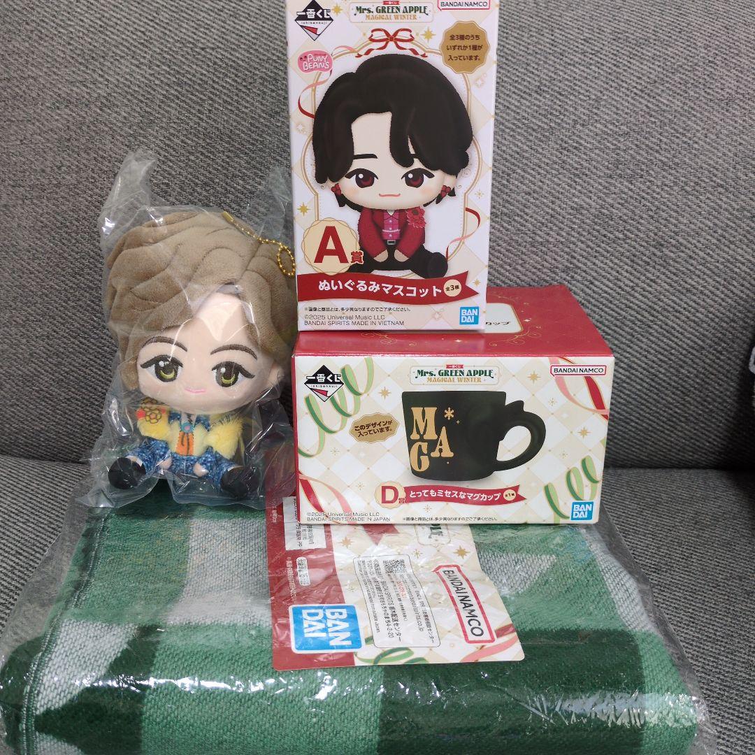 ミセスグリーンアップル 一番くじ A賞 藤澤涼架 C賞 D賞