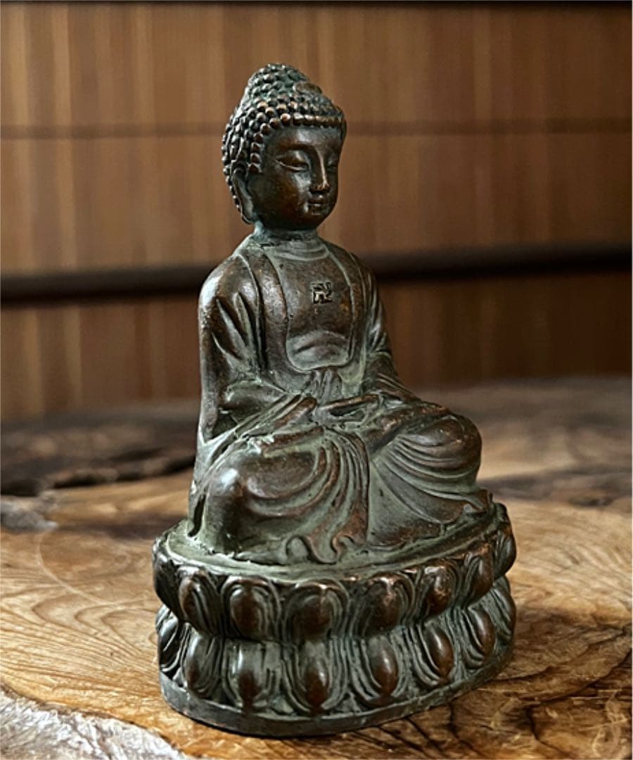 仏教美術 古銅 釈迦如来像 仏像