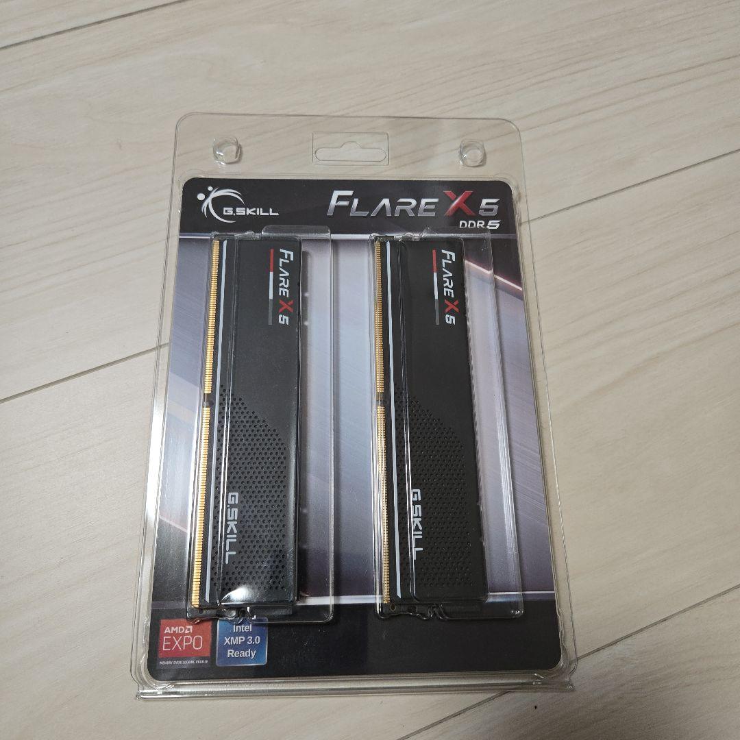 メモリー G.SKILL FLAREX5 DDR5 6000MHz 16GBx2 32gb