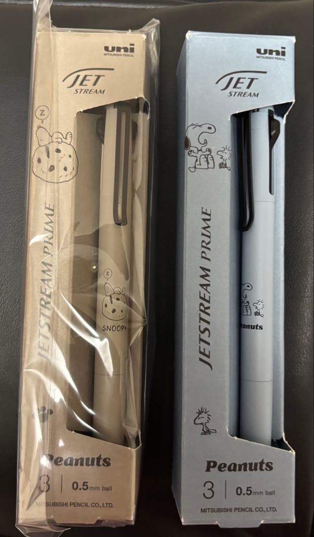 【限定／三菱ジェットストリームプライム】スヌーピー(ピーナッツ)２本セット