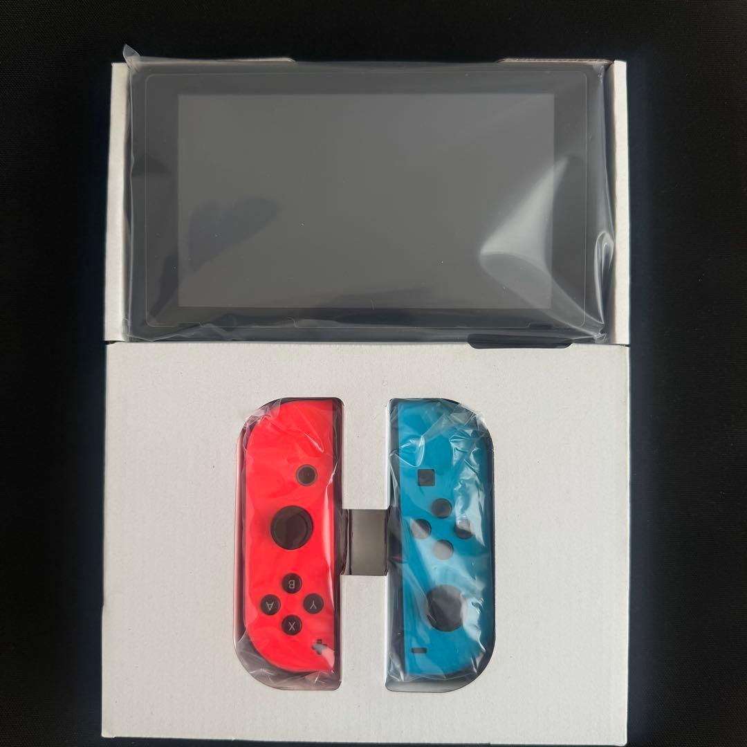 24年1月購入買替出品 Switchネオン 完品 フィルム付