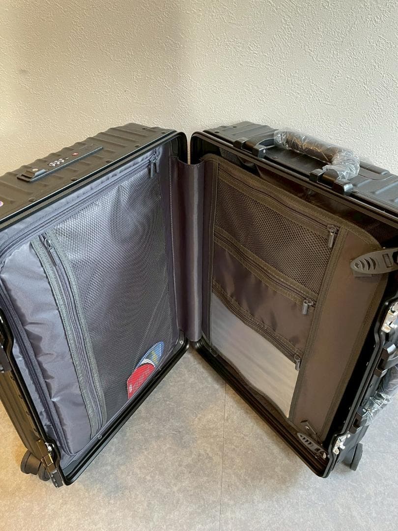 リベティ多機能キャリーケース【マットブラックSサイズ】27