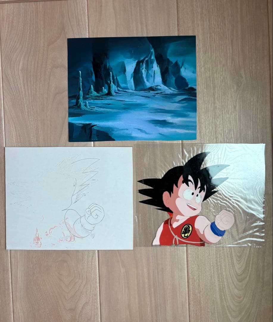 ドラゴンボール　孫悟空セル画