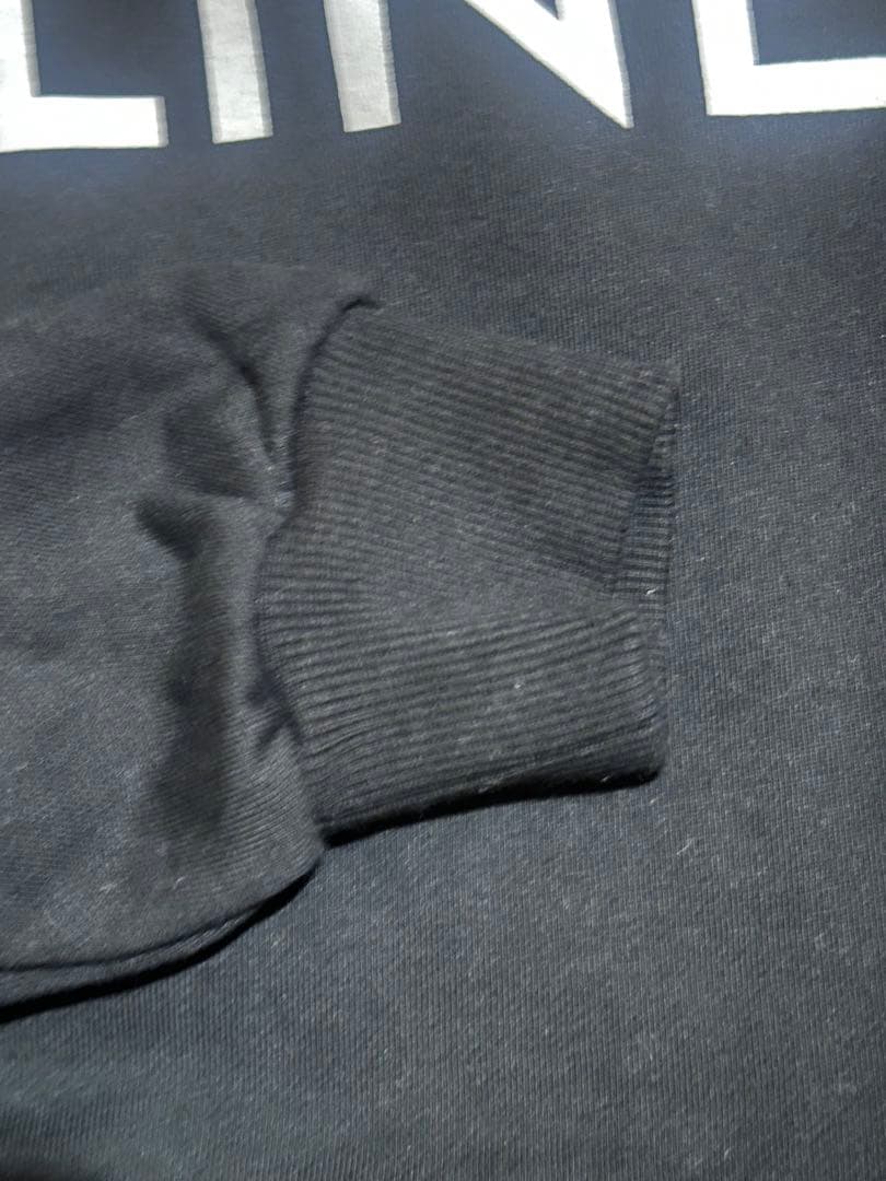 CELINEロゴ 黒パーカー