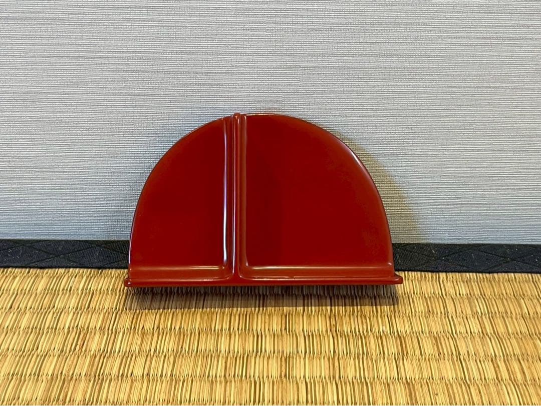 輪島塗 角藤漆器店謹製 溜塗小判型弁当箱 10客 共箱