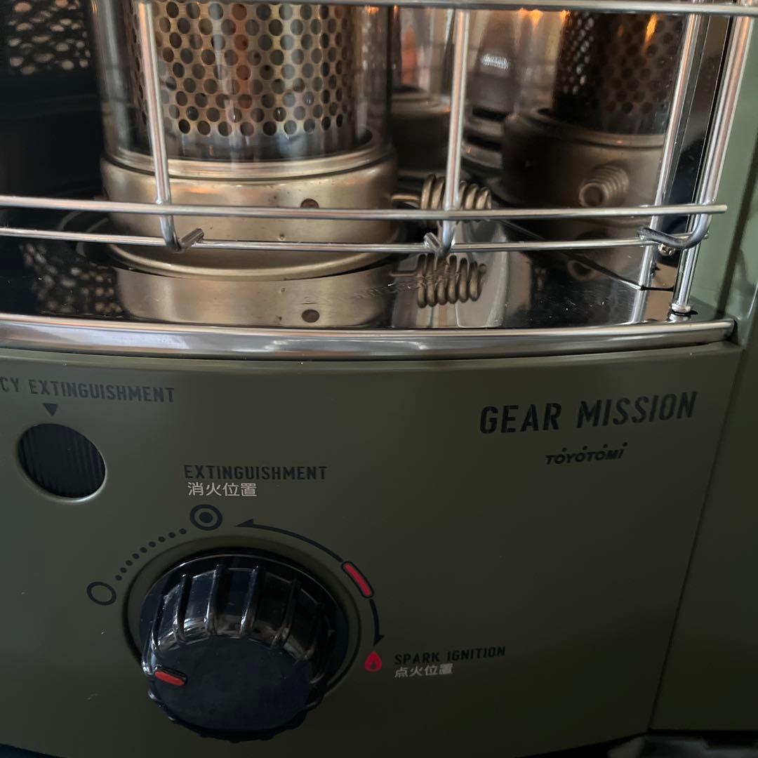 トヨトミ 石油ストーブ GEAR MISSION RS-GE23