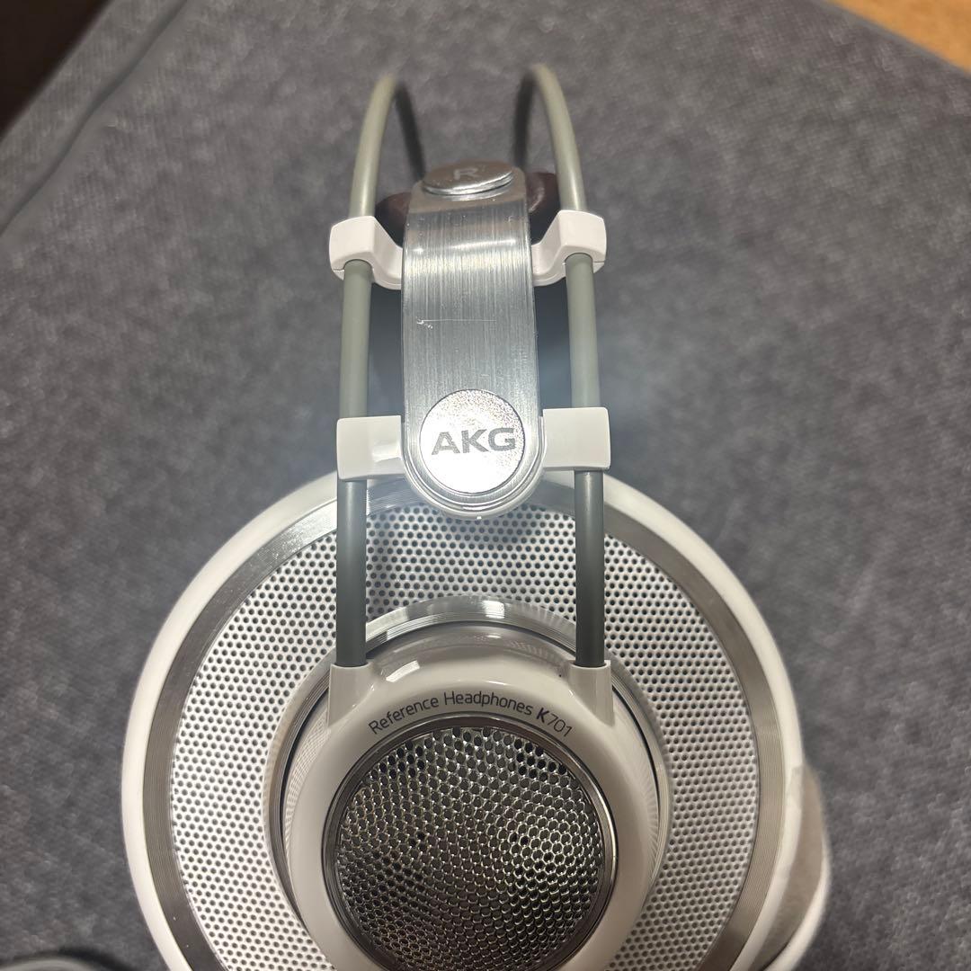 AKG K701 リファレンスヘッドフォン グレー 純正箱あり