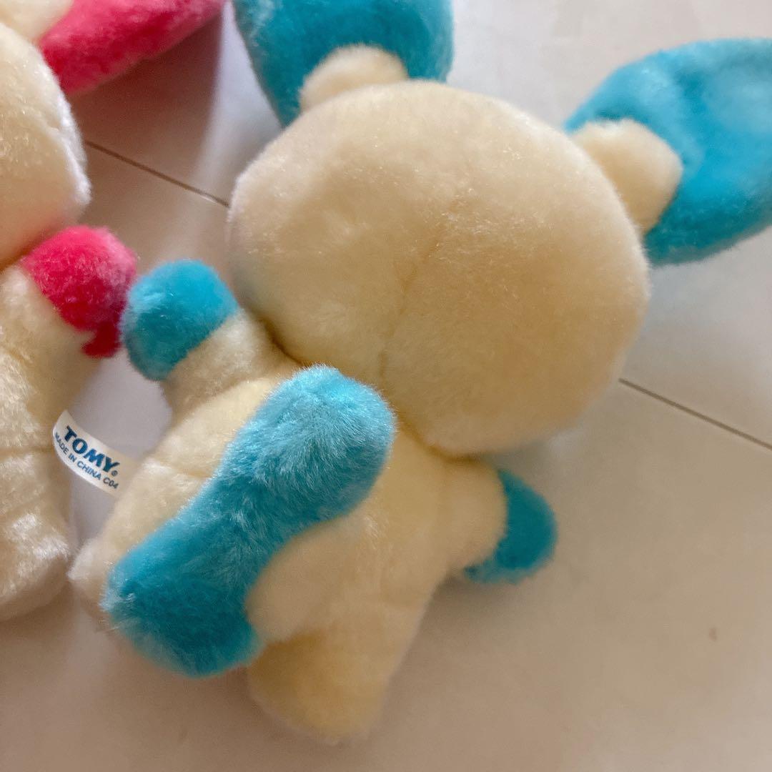 ポケモン TOMY プラスル マイナン ぬいぐるみセット レトロ 当時物