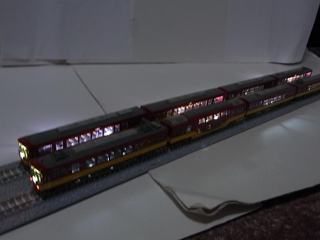 マイクロエース A-2858 京阪8000系新塗装 8両セット 室内灯付き