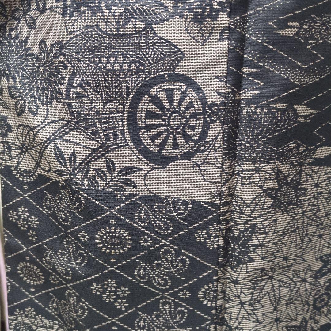 美品 型染 大島紬 丈162 裄68