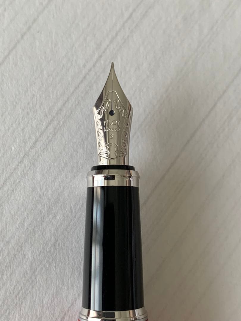 PILOT LEGANCE 89S レッド 万年筆 F字