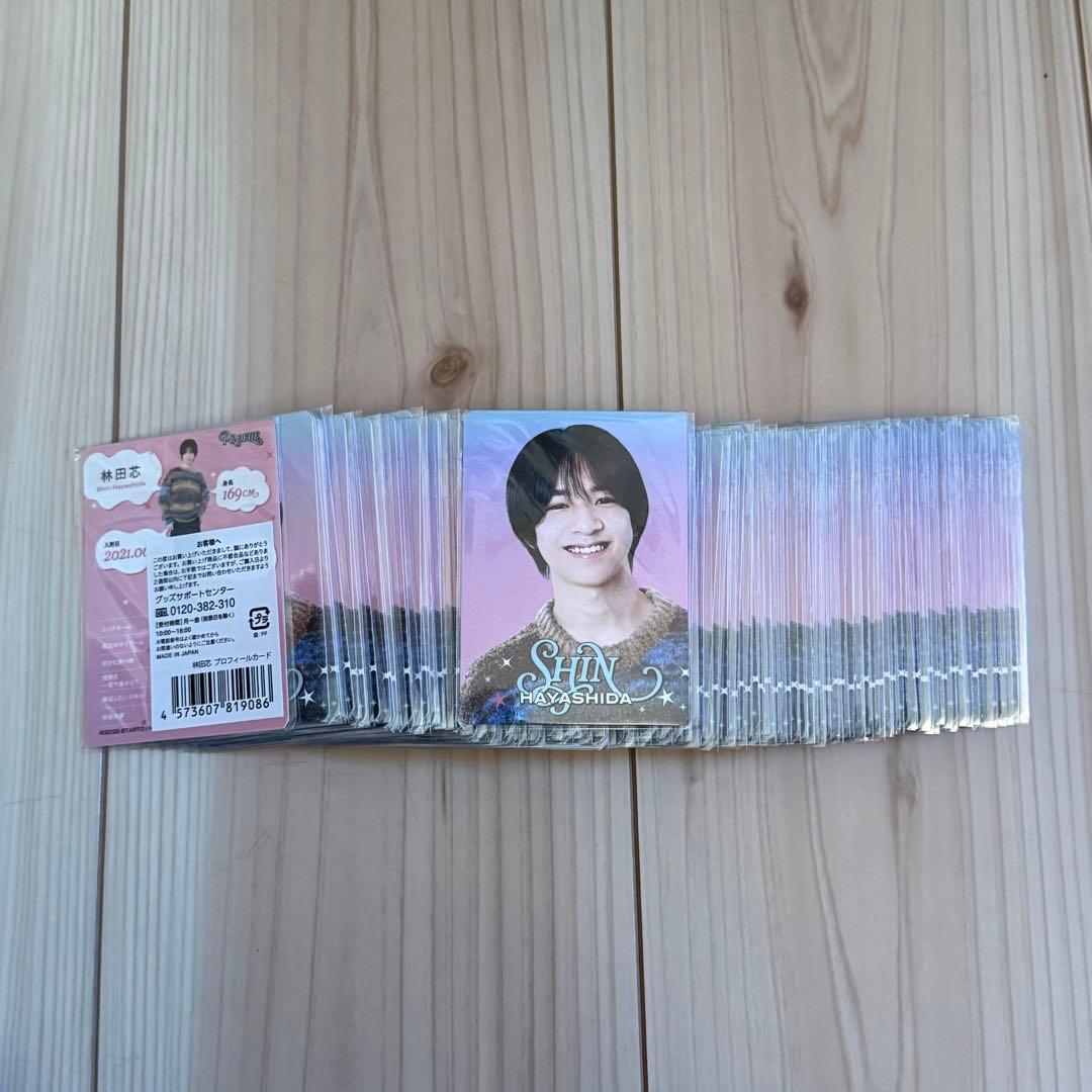 ジュニア 林田芯 プロカ プロフィールカード