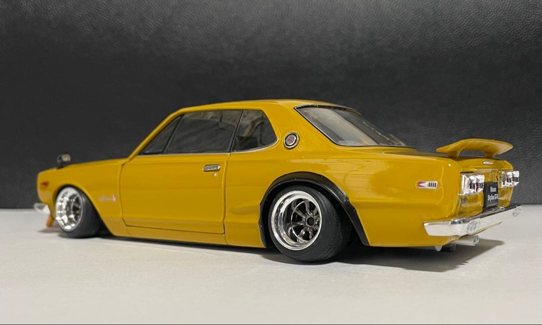 1/24 アシェット 国産名車 スカイライン GT-R ハコスカ改 カスタム