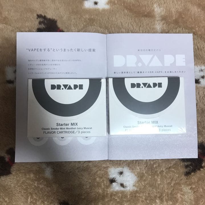 DR.VAPE フレーバーカートリッジ スターターMIX