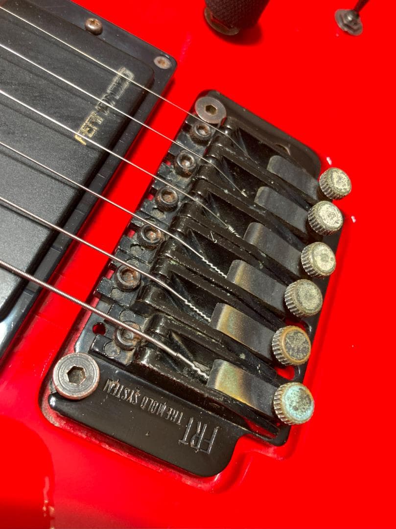 FERNANDES リボルバー FR-55　赤　オーバーホール済
