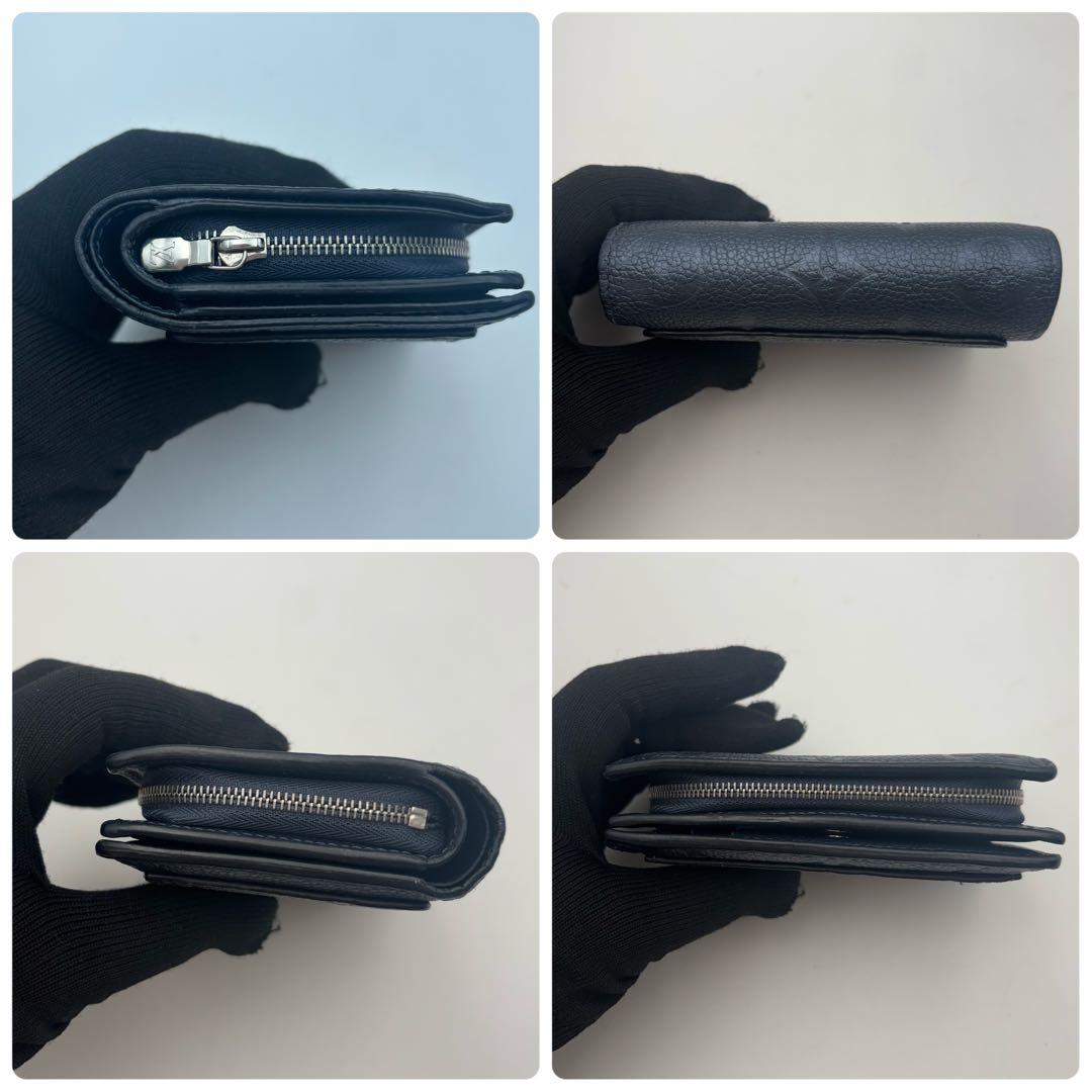 IC搭載　ルイヴィトン ポルトフォイユ クレア アンプラント メタリック