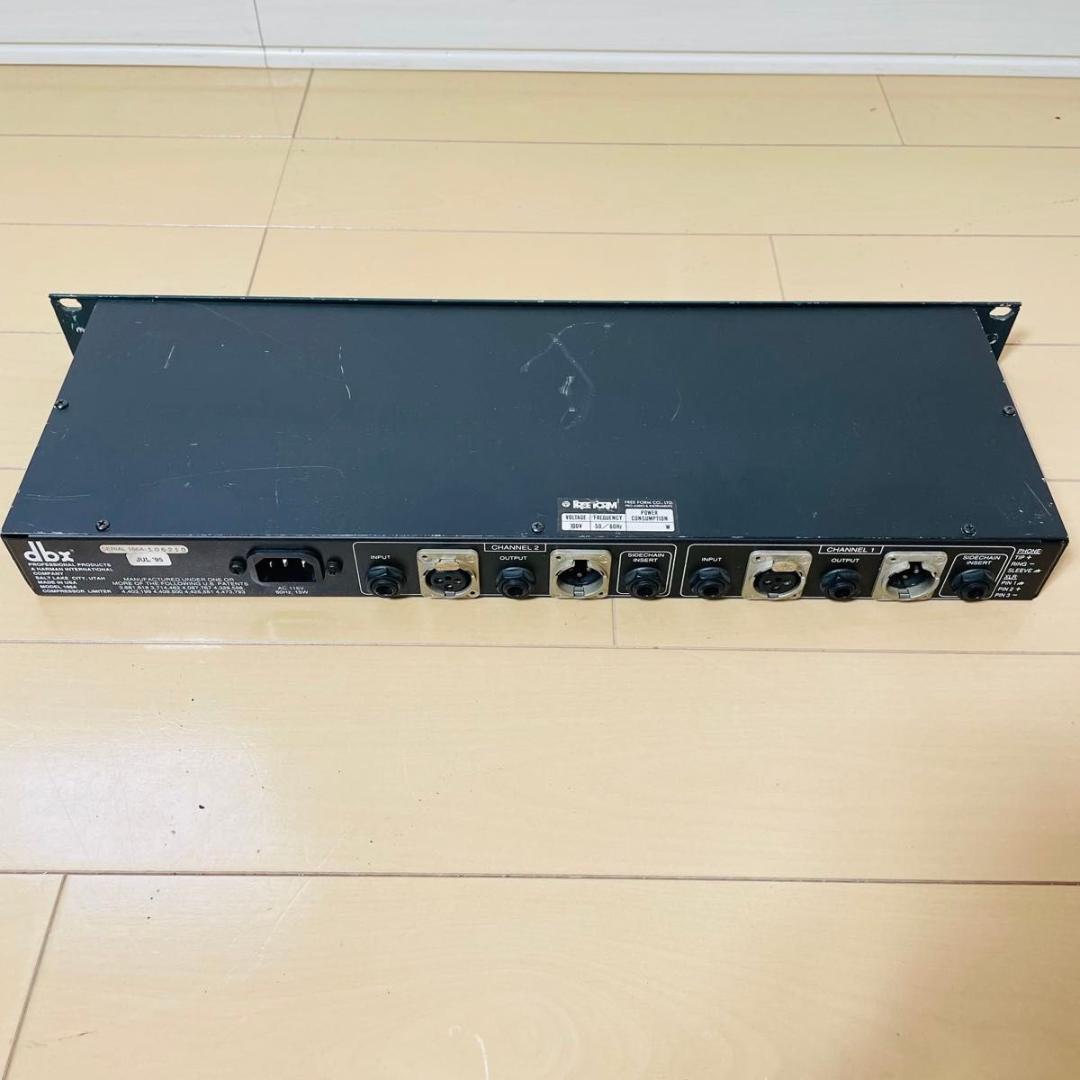 【美品】dbx COMPRESSOR LIMITR 166A