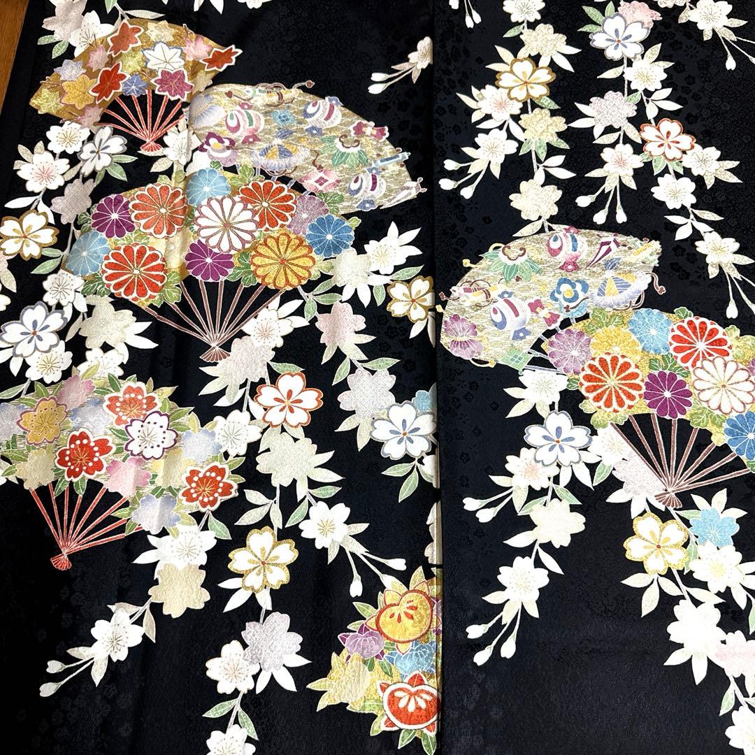 正絹振袖　袋帯　長襦袢　小物セット　 18ー4