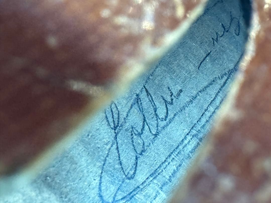 古いバイオリン Ch.J.B COLLIN-MEZIN PARIS 1912