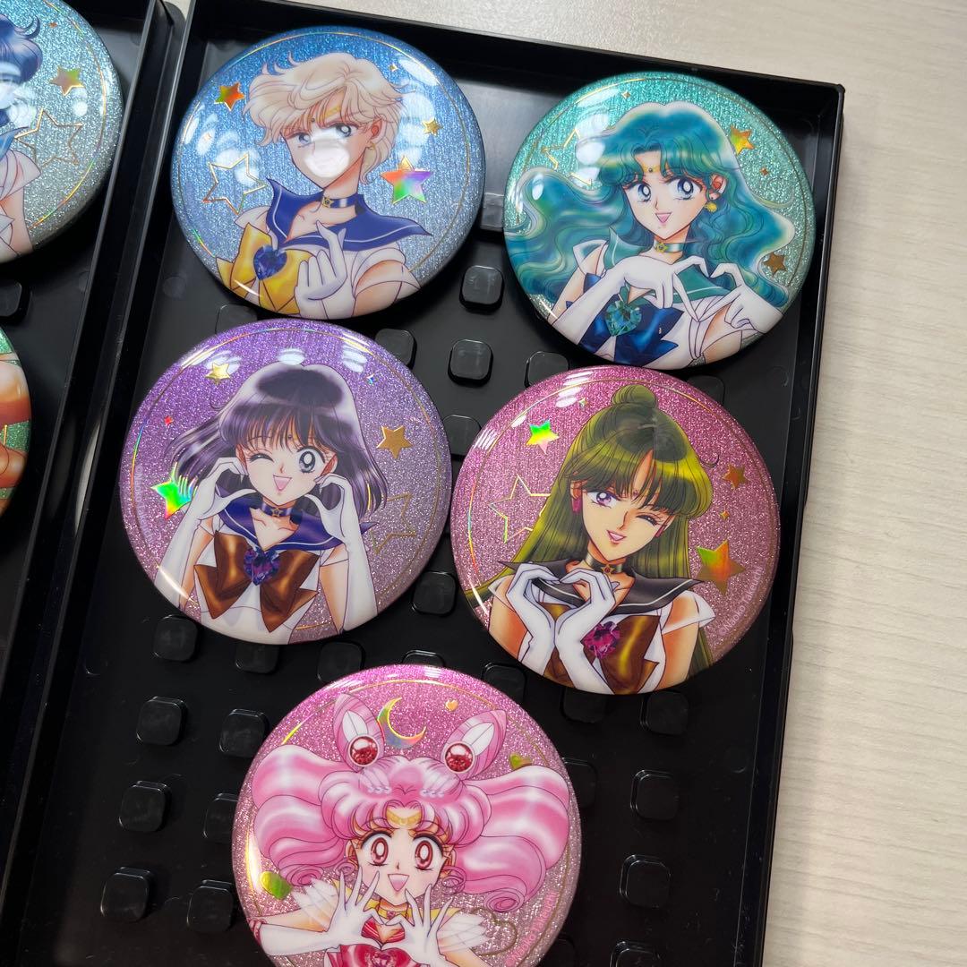 美少女戦士セーラームーン オーロララメ缶バッジ フルコンプセット ローソン