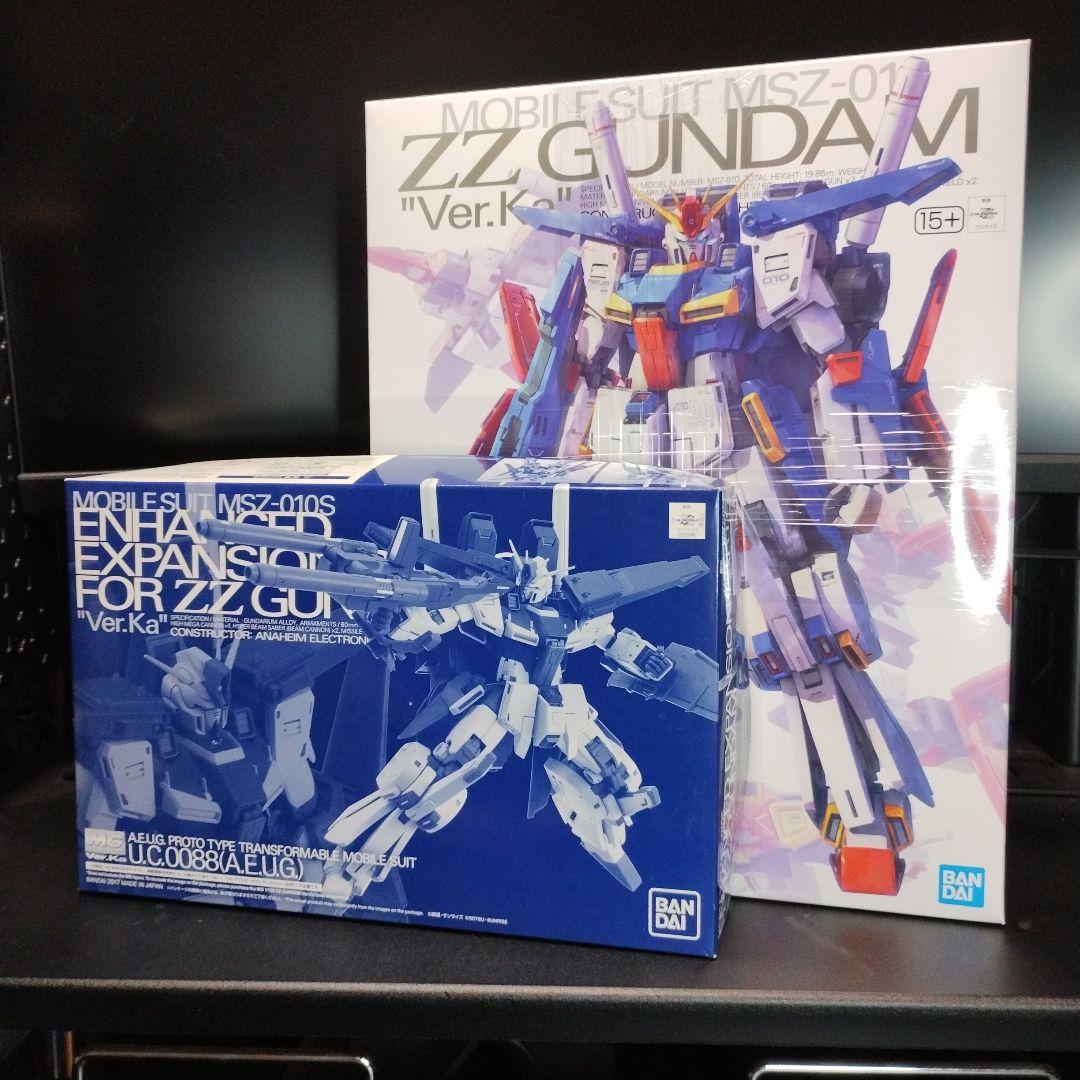 未開封新品 MG ダブルゼータガンダムVer.Ka＋強化型拡張パーツ