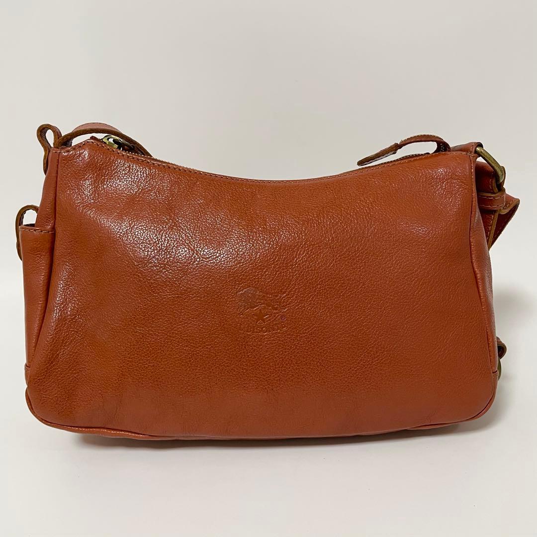 【24時間以内発送】イルビゾンテ　ショルダーバック　レザー