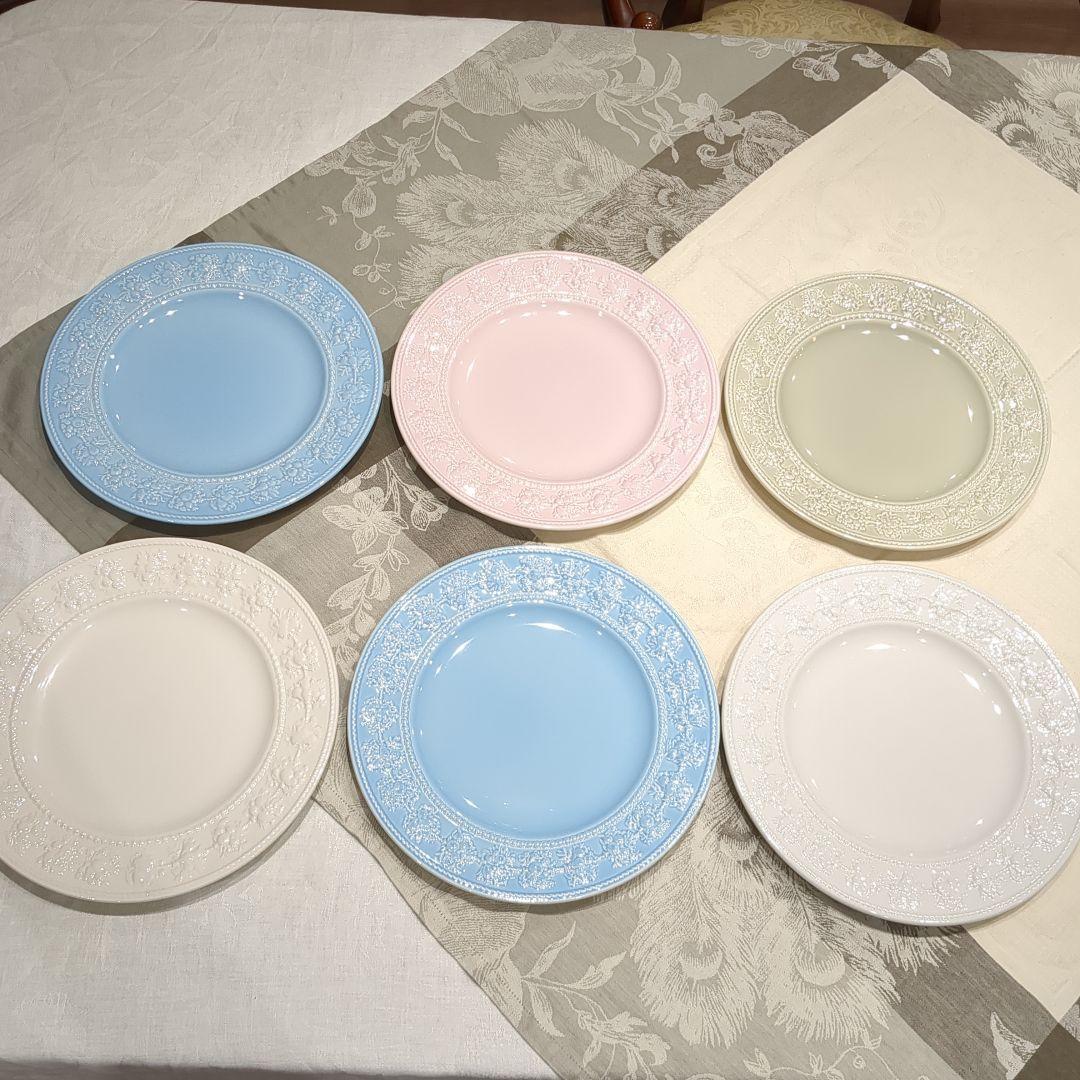 ウエッジウッドプレートセット（6枚セット直径27cm）