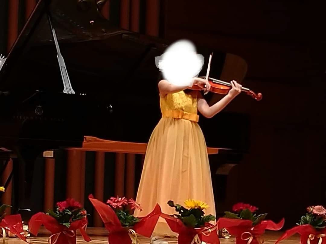 スズキ バイオリン1/4 弓、肩当て、ケース付き