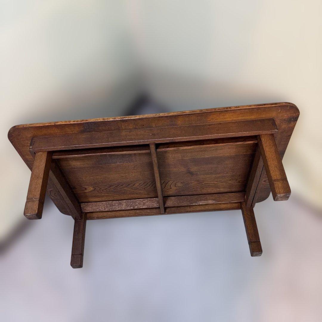 昭和レトロ 平机・文机｜木製 折りたたみ式 座卓・ちゃぶ台｜古材 古道具