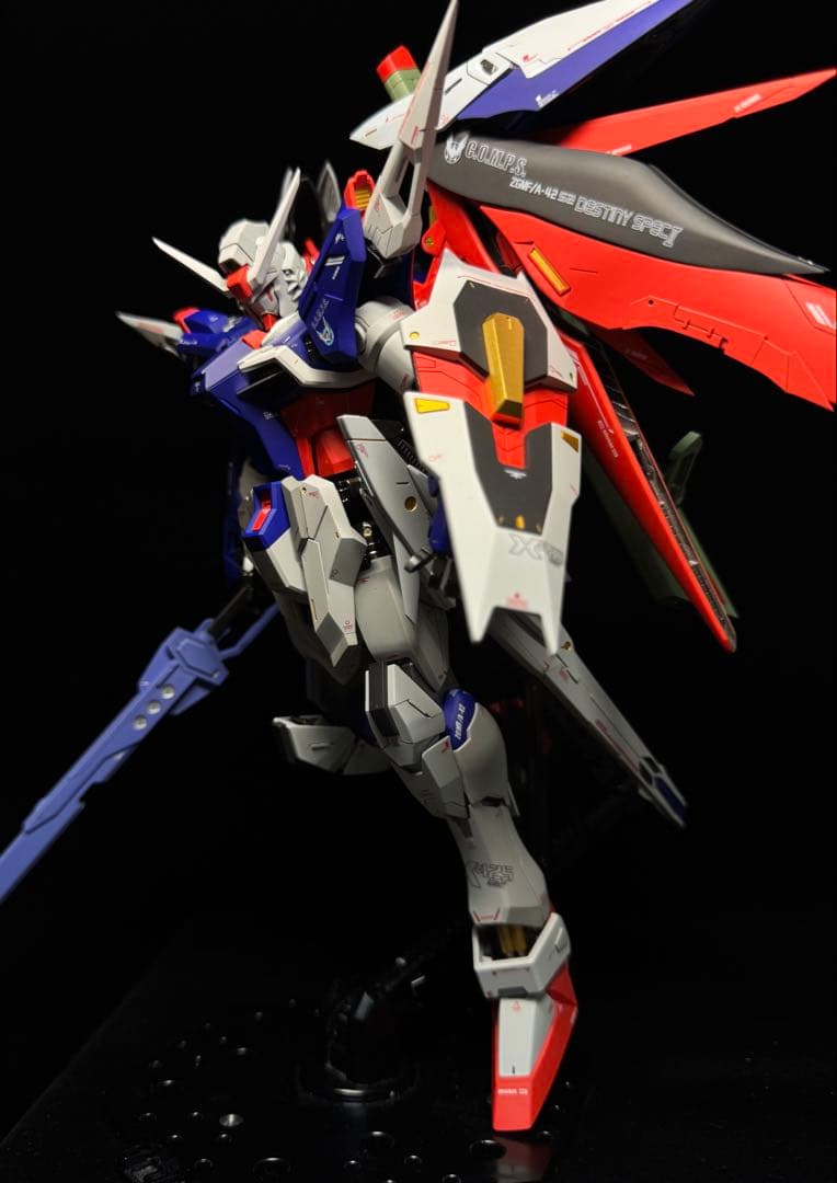 ゆ*】様 【ミキシング全塗装】MG デスティニーガンダム SpecⅡ