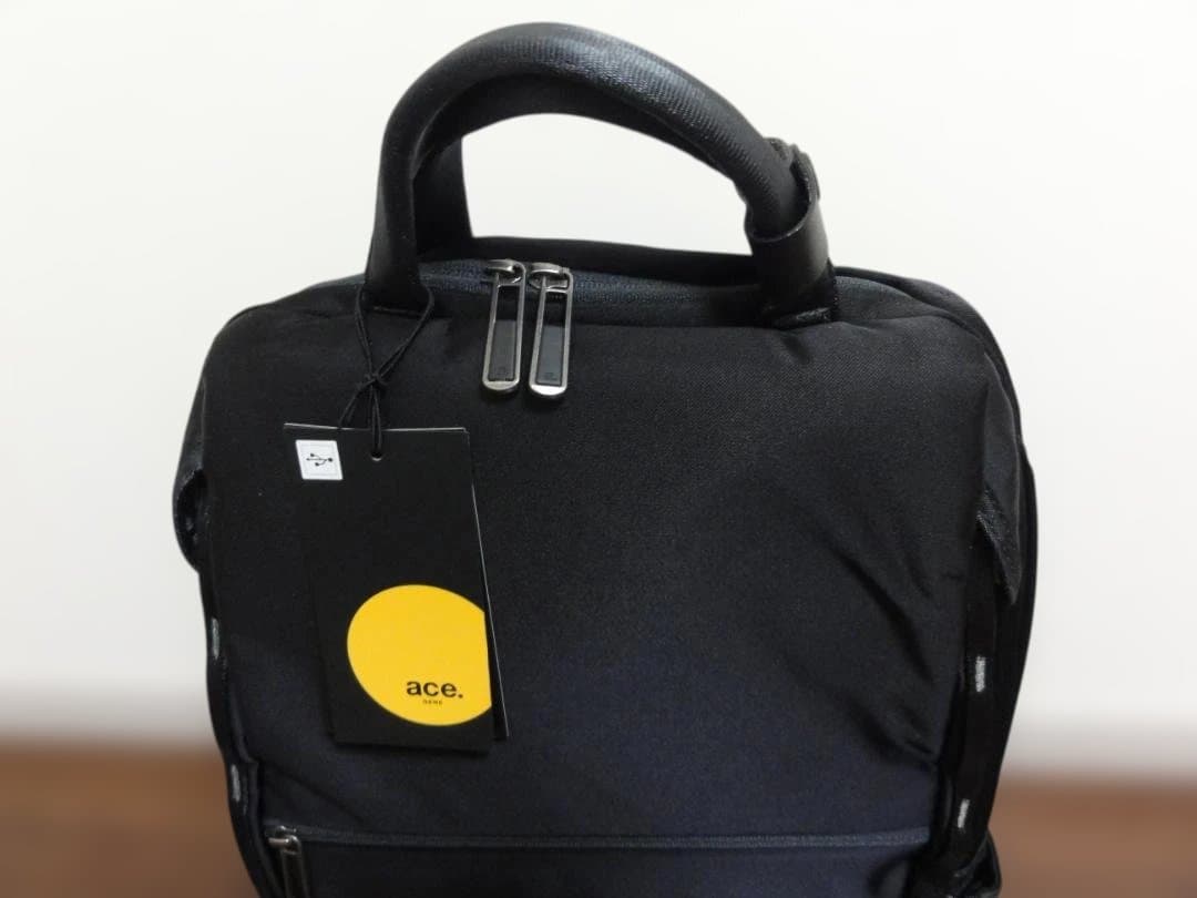 最終値下げ【新品未使用】エースジーン ビジネスリュック 防水機能 A4 2気室