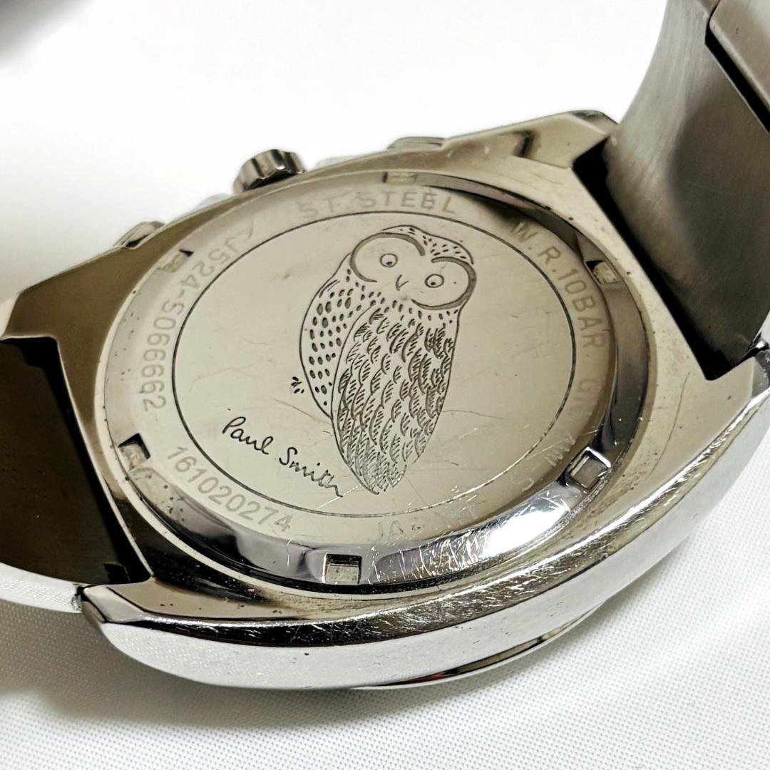 【入手困難】ポールスミス ディスクアイズ グリーン 動作良好 腕時計 y2k
