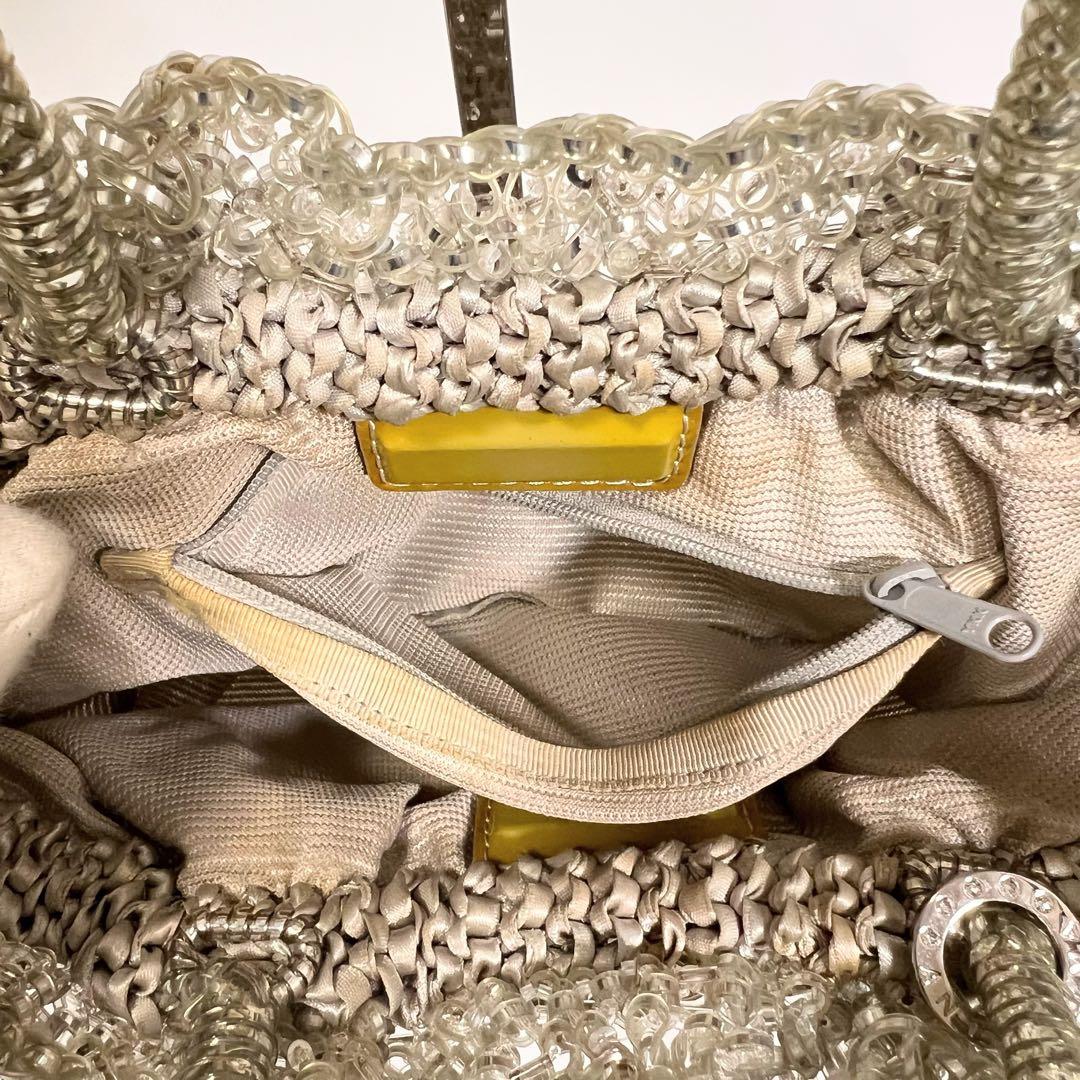 大人気 アンテプリマ 3way ハンドバッグ ワイヤー リングロゴ インナー.