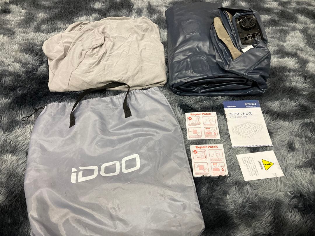 A0402）未使用品 iDOO エアーベッド ダブル R-M002