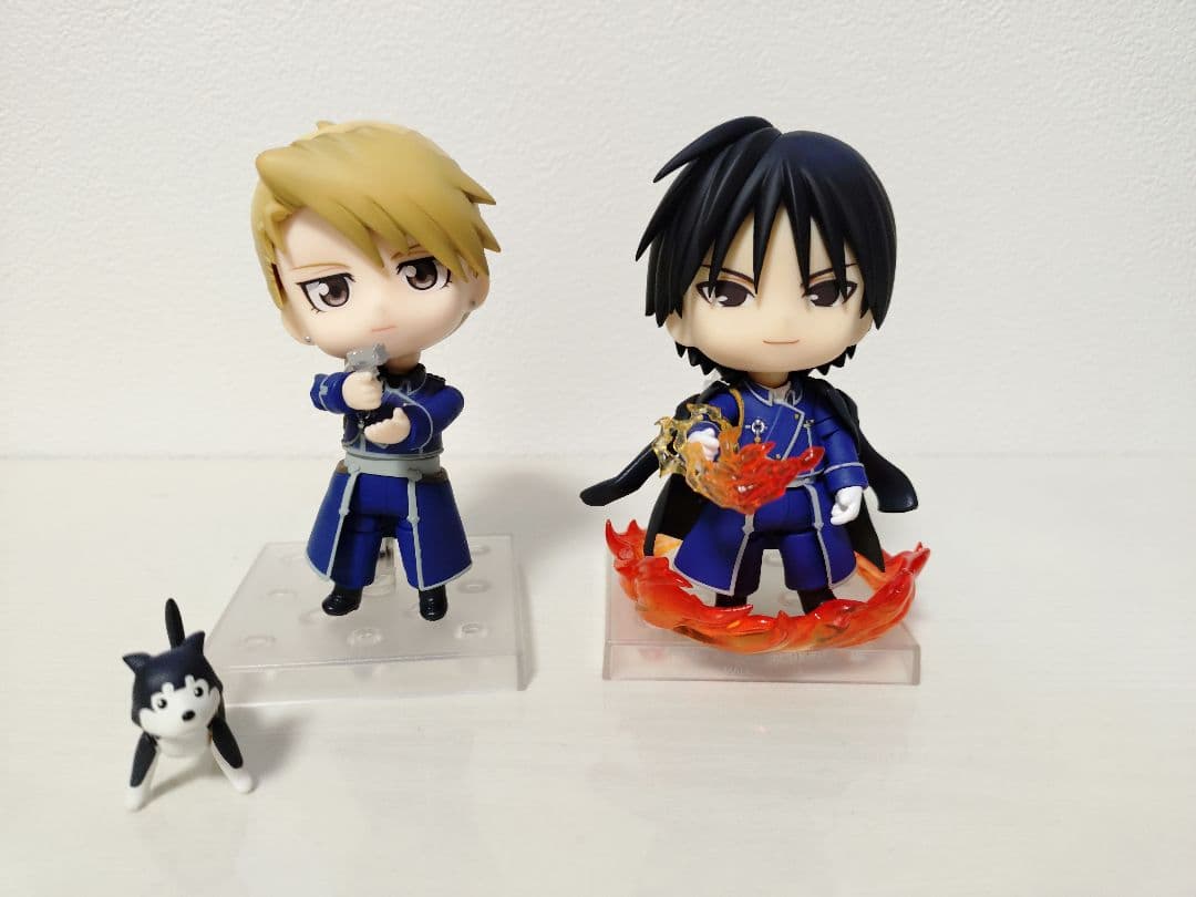 【特典付き】ねんどろいど　鋼の錬金術師　ロイ・マスタング　リザ・ホークアイ