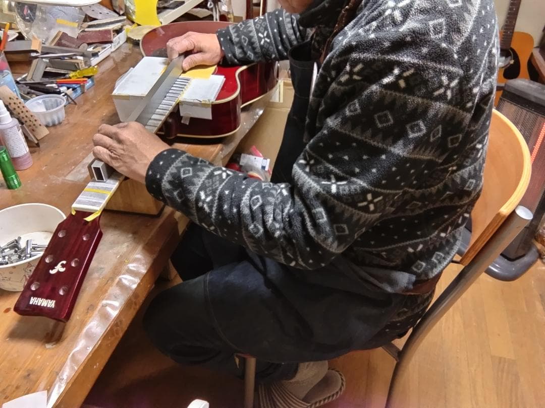 ❤️弦高調整済「YAMAHA ヤマハ FS-820 」＋ケース('▽')赤い彗星