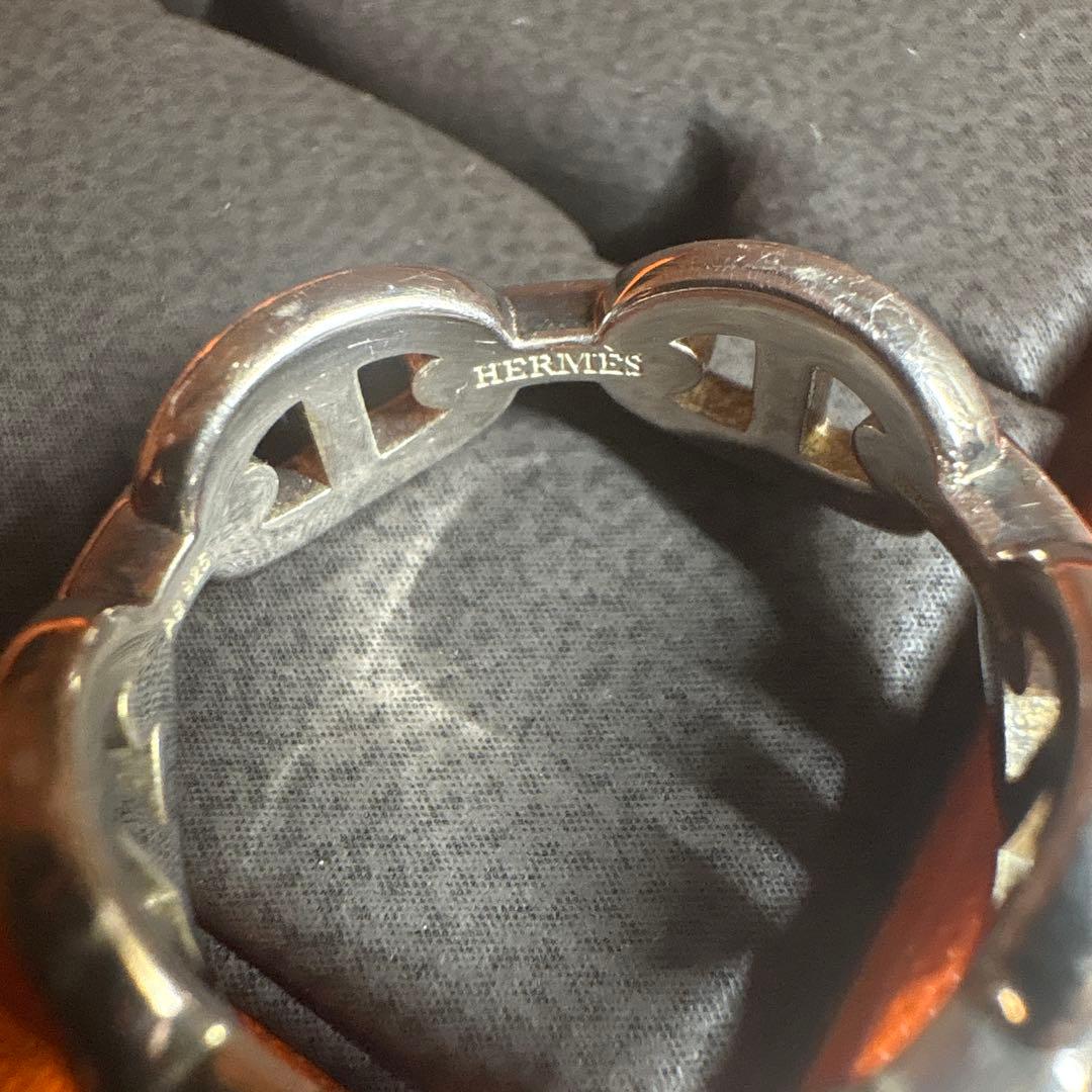 HERMES シルバーリング サイズ59