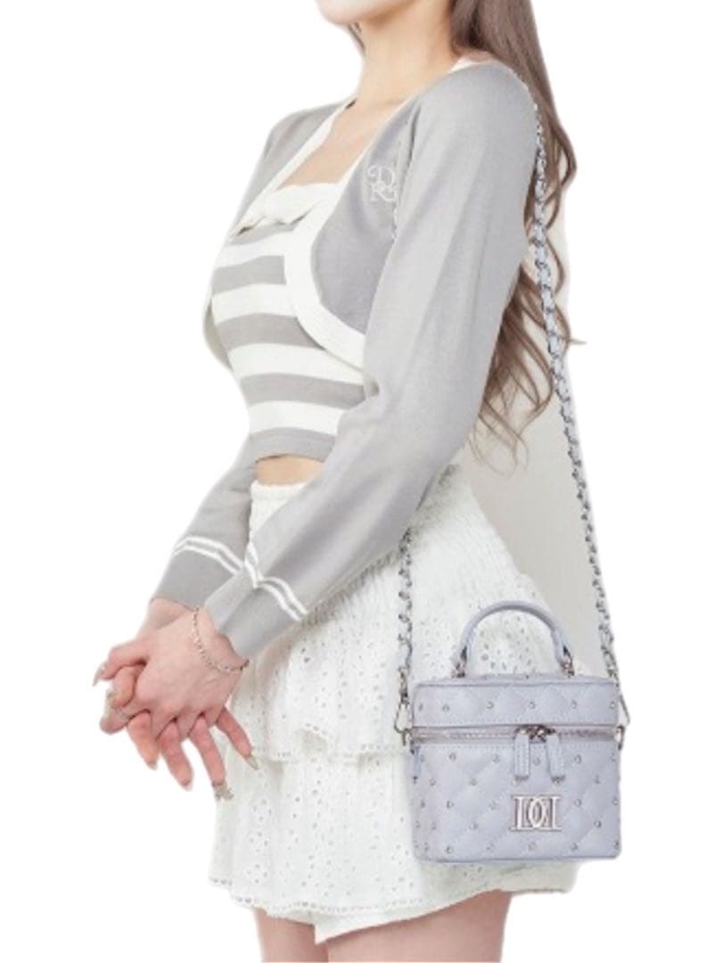 ♡*様 Darich キルティングビジュースクエアミニバッグ