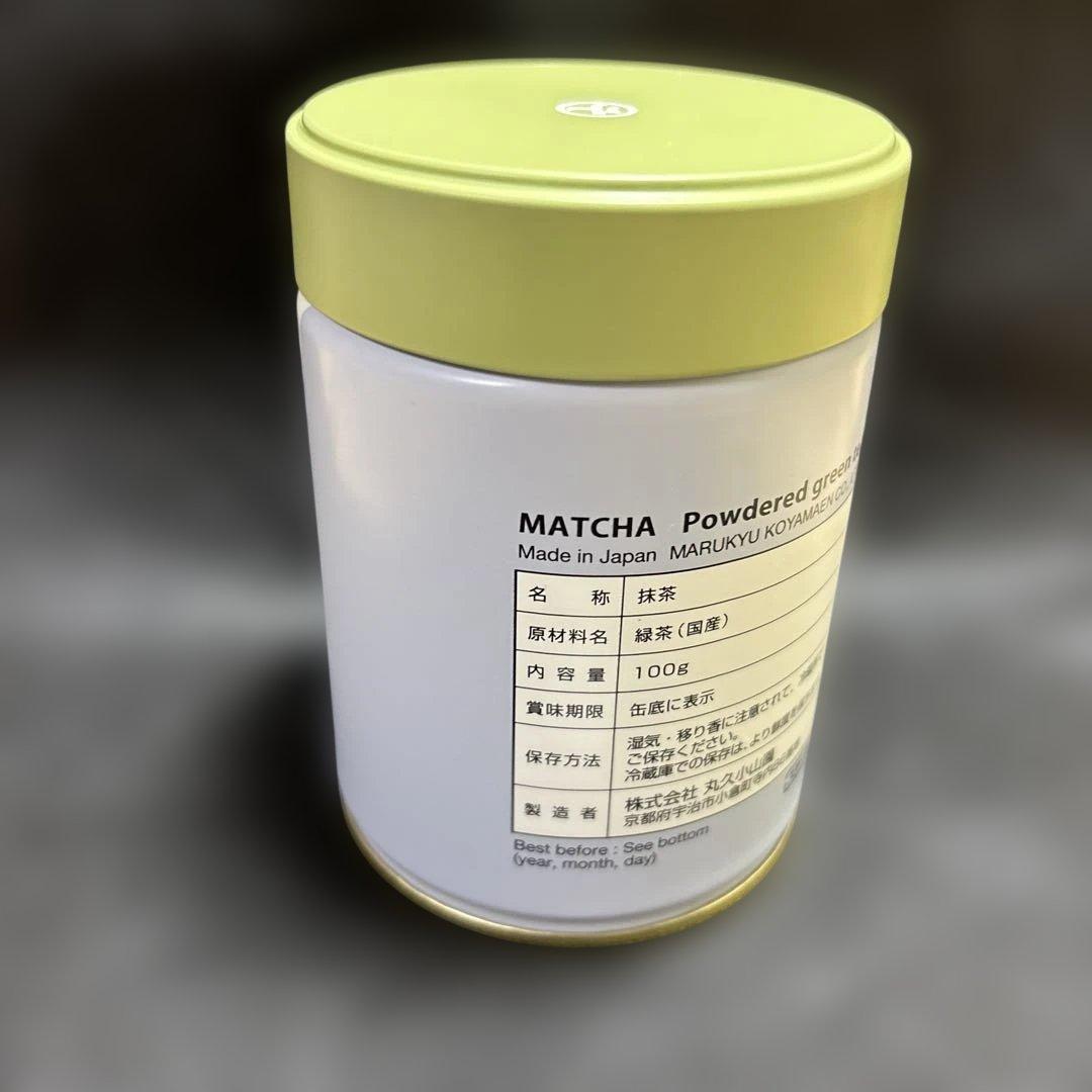 宇治 丸久小山園 抹茶 五十鈴 缶入 100g 小山園