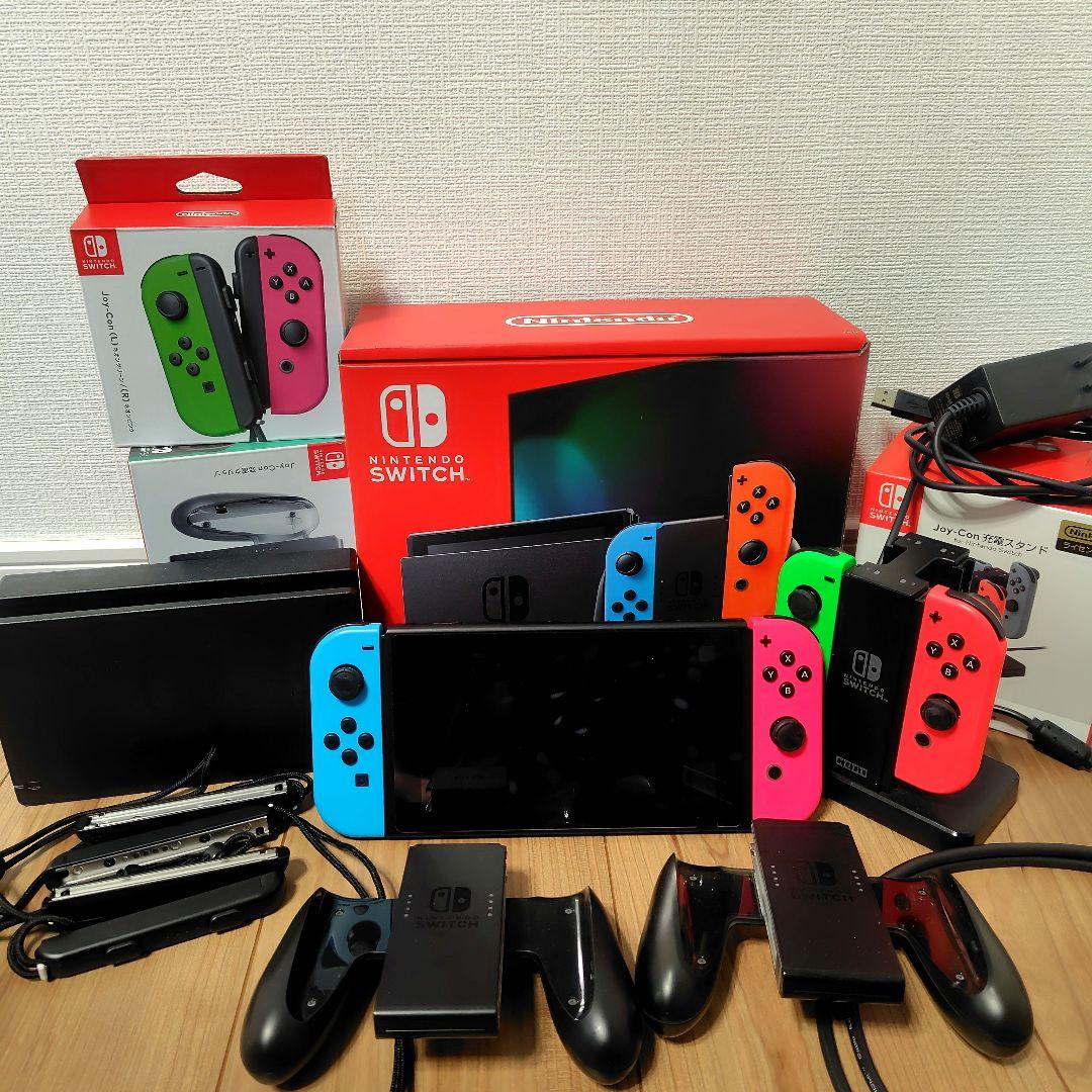 【全パーツ有】Nintendo Switch 本体フルセット