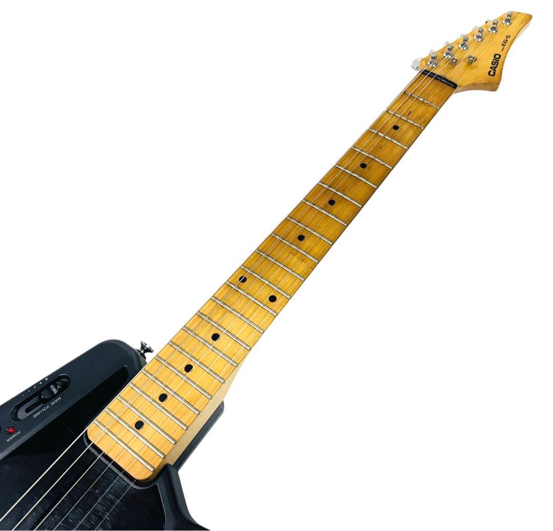 カシオ エレキング カセットプレーヤー スピーカー内蔵 エレキギター EG-5