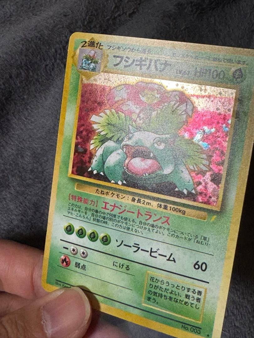 旧裏　ポケモンカード　イントロパック　フシギバナ