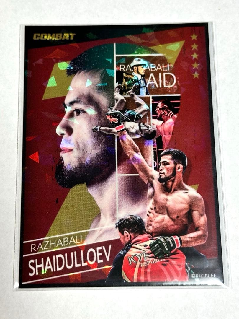 【超希少】RIZIN ラジャブアリ　ライコレリアルカード