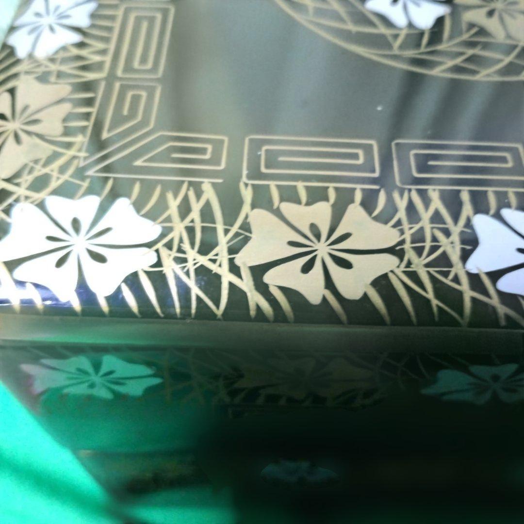 輪島塗 二段重箱 美品