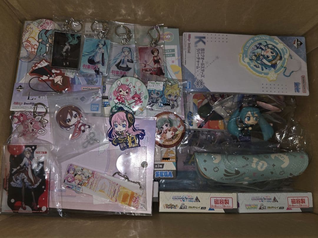 初音ミク、プロセカ　キャラクターグッズ　まとめ　160点