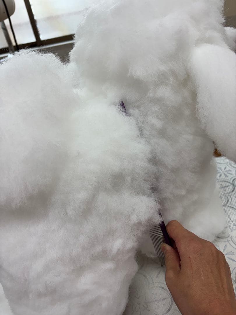 トリミング練習　全身用マネキン　RIKEIプードル　全身用プードルウィッグセット